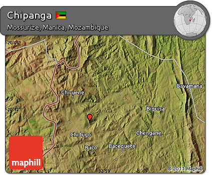 Satellite Map of Chipanga
