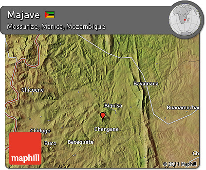 Satellite Map of Majave