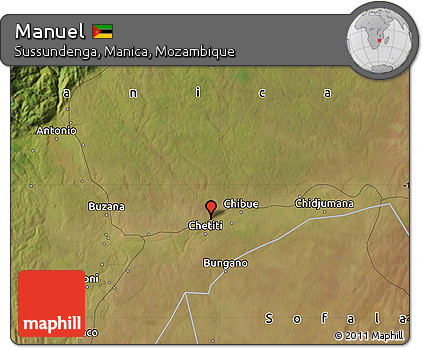 Satellite Map of Manuel