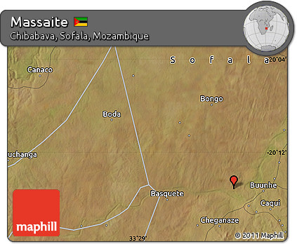 Satellite Map of Massaite