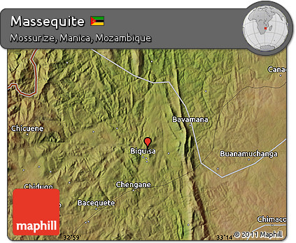 Satellite Map of Massequite