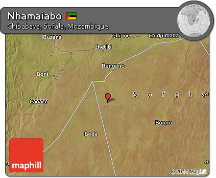 Satellite Map of Nhamaiabo