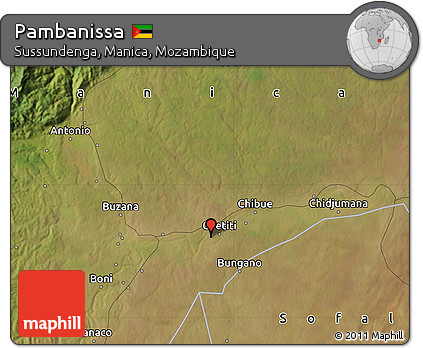 Satellite Map of Pambanissa