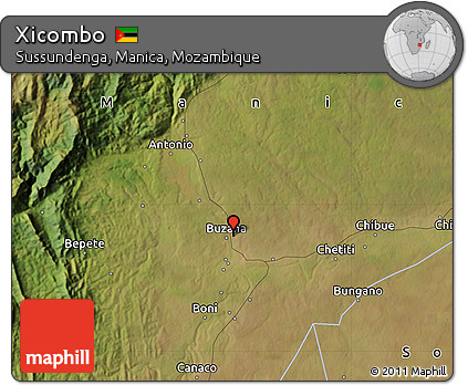 Satellite Map of Xicombo