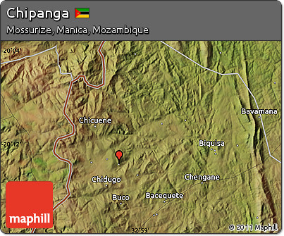 Satellite Map of Chipanga