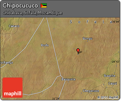 Satellite Map of Chipocucuco