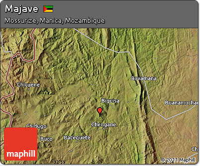 Satellite Map of Majave