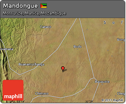 Satellite Map of Mandongue