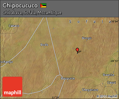 Satellite Map of Chipocucuco