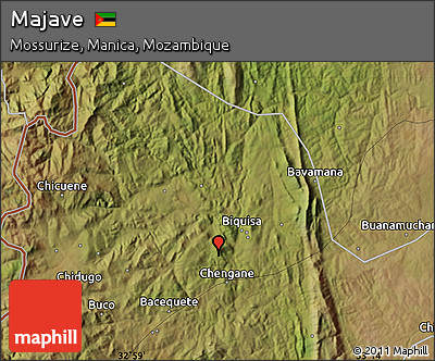 Satellite Map of Majave