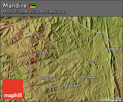 Satellite Map of Mandire