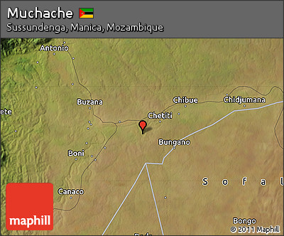 Satellite Map of Muchache