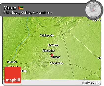 Physical 3D Map of Meno