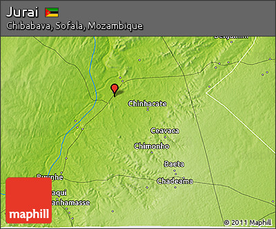 Physical 3D Map of Jurai