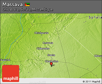 Physical 3D Map of Massava