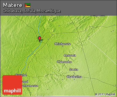 Physical 3D Map of Matere
