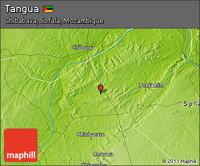 Physical 3D Map of Tangua