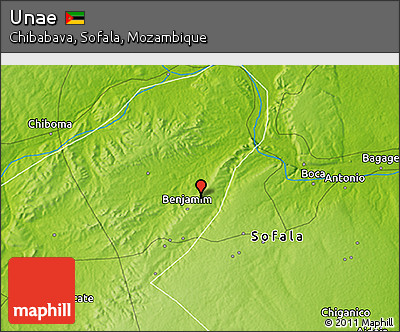 Physical 3D Map of Unae