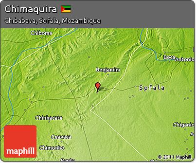 Physical 3D Map of Chimaquira