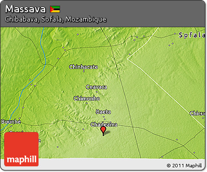 Physical 3D Map of Massava