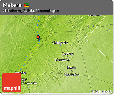 Physical 3D Map of Matere