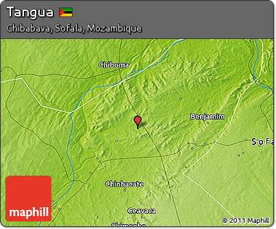 Physical 3D Map of Tangua