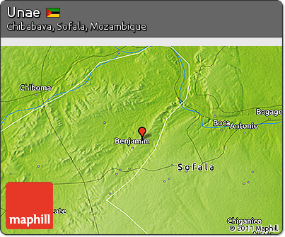 Physical 3D Map of Unae