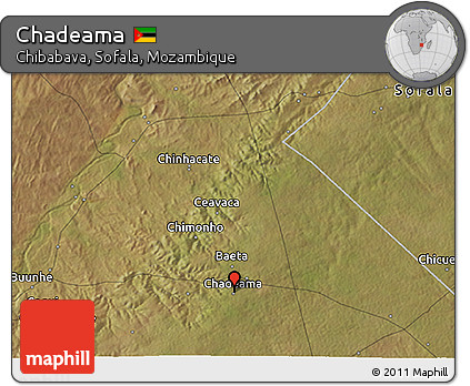 Satellite 3D Map of Chadeama