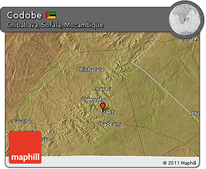 Satellite 3D Map of Codobe