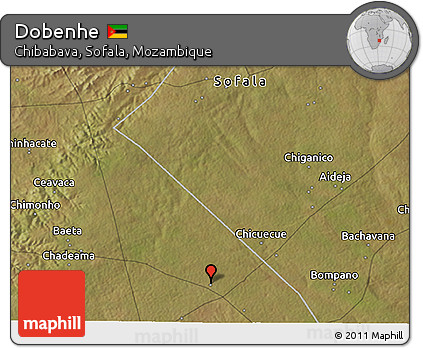 Satellite 3D Map of Dobenhe