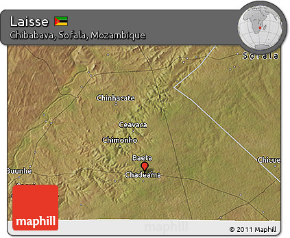 Satellite 3D Map of Laisse