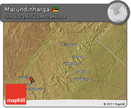 Satellite 3D Map of Macundinharga