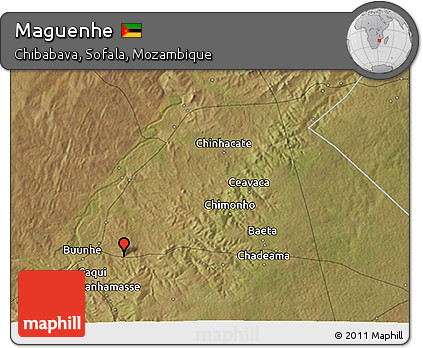 Satellite 3D Map of Maguenhe