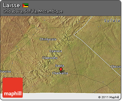 Satellite 3D Map of Laisse
