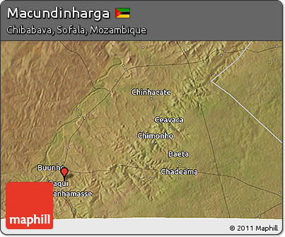Satellite 3D Map of Macundinharga
