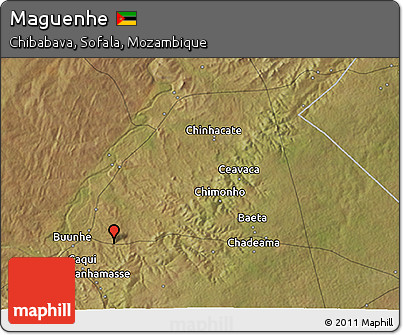 Satellite 3D Map of Maguenhe
