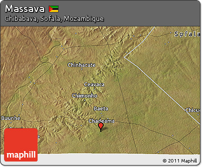Satellite 3D Map of Massava