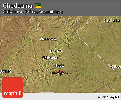 Satellite 3D Map of Chadeama