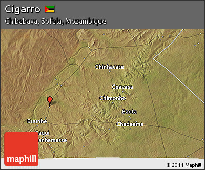 Satellite 3D Map of Cigarro