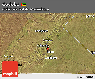 Satellite 3D Map of Codobe