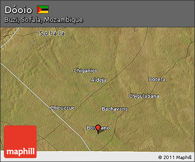 Satellite 3D Map of Dóoio