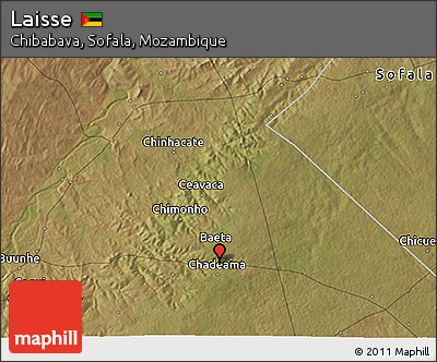 Satellite 3D Map of Laisse
