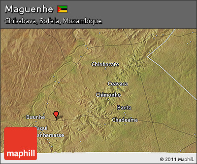 Satellite 3D Map of Maguenhe