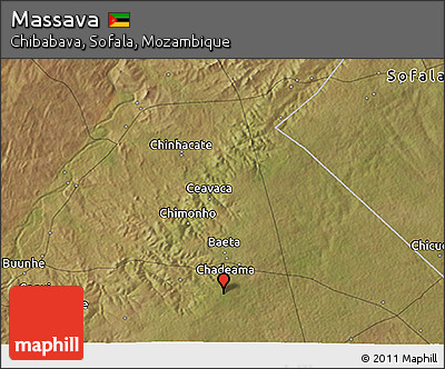 Satellite 3D Map of Massava