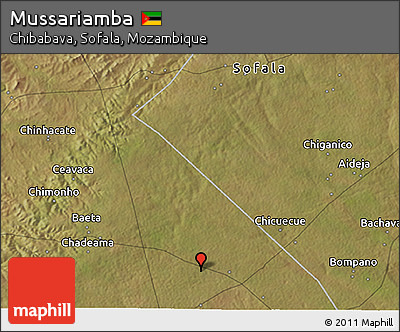 Satellite 3D Map of Mussariamba
