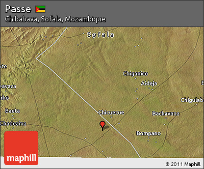 Satellite 3D Map of Passe