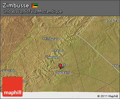 Satellite 3D Map of Zimbusse