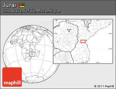 Blank Location Map of Jurai