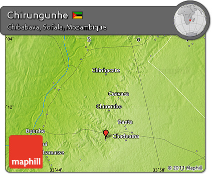 Physical Map of Chirungunhe