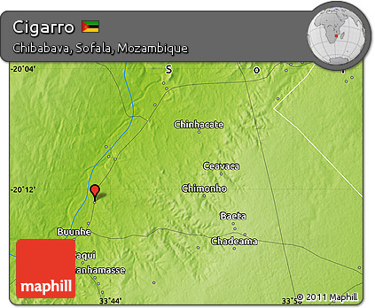 Physical Map of Cigarro